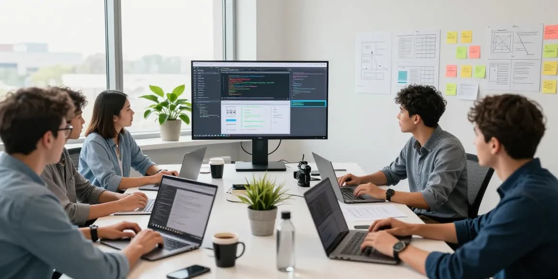 Team collaboration in a tech office environment at the WPS Official Website.