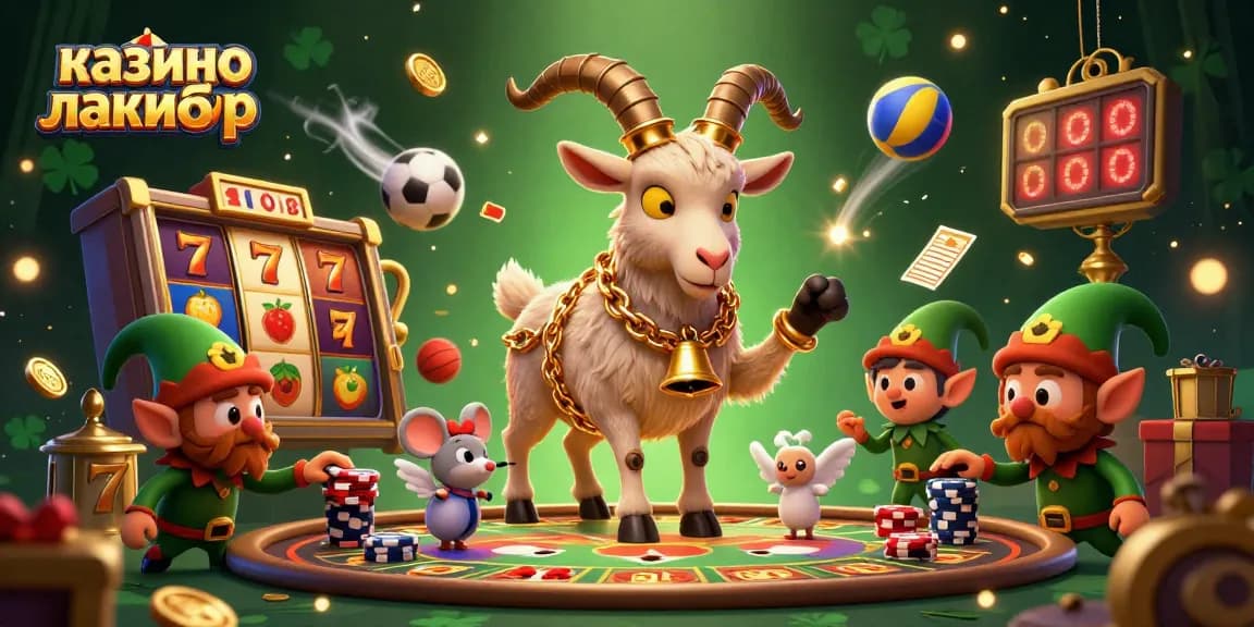 Engage in thrilling gameplay at казино лакибир with festive Krampus managing a unique casino.
