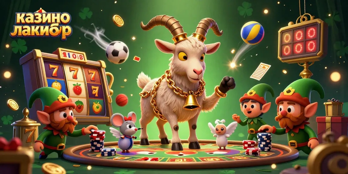 Engage in thrilling gameplay at казино лакибир with festive Krampus managing a unique casino.