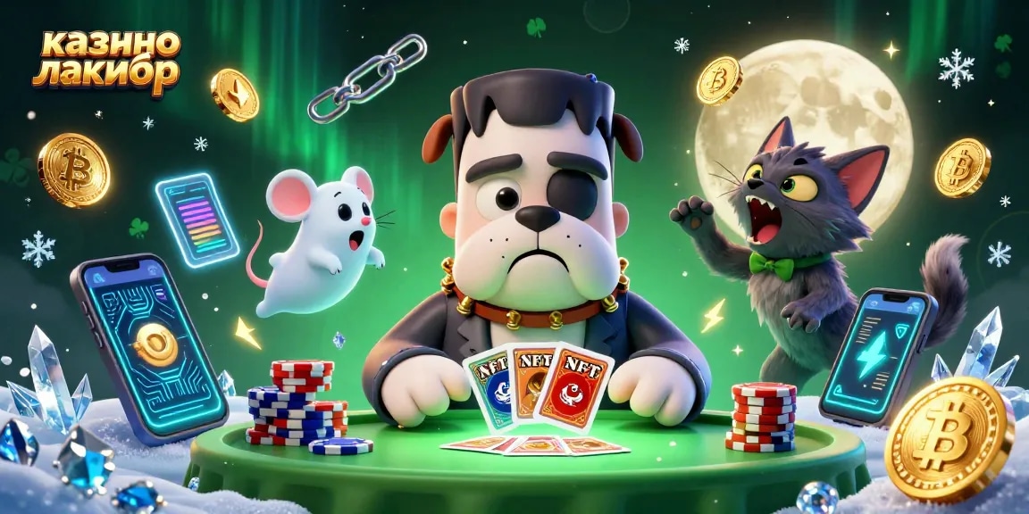 Engage with kazino lakiibir at a spooky card table featuring unique characters and dynamic gaming elements.