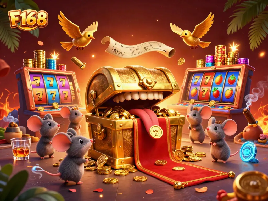 Spin the vibrant F168 slot reels showcasing lucky 7s, enticing players with massive jackpots.