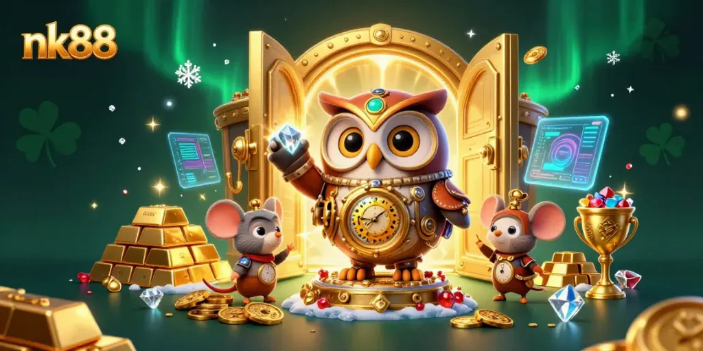 Win big with nk88 in a vibrant, steampunk-inspired casino universe filled with treasure and adventure.