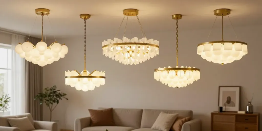 Bombardier în living cu lustra living din LED, servicii de calitate locale, comerciant de încredere.